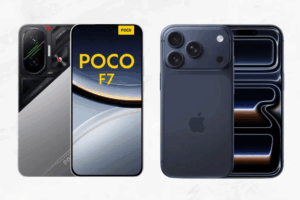 QUAL É O MELHOR? Poco F7 vs iPhone 17 Pro – Comparativo Futuro em 2025