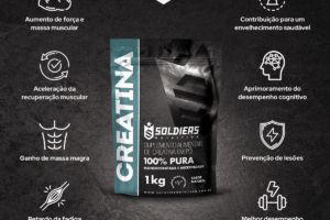 Creatina Monohidratada 1kg 100% Pura – Soldiers Nutrition: É Boa? Vale a Pena em 2025?