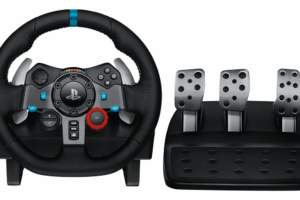 Volante gamer Logitech G29 G29 DRIVING FORCE cor preto